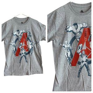 NWT Disney Marvel Avengers Men's LOGO Short Sleeve T Shirt Size Medium